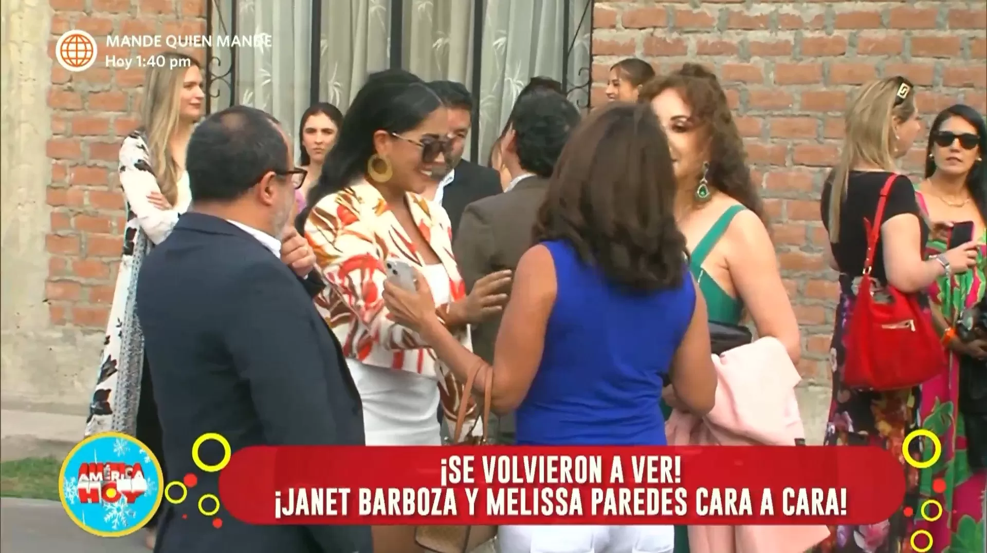 El reencuentro de Melissa Paredes y Janet Barboza en preventa de América Televisión / América Hoy