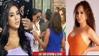 El reencuentro de Melissa Paredes y Janet Barboza / América Hoy