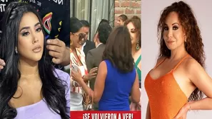 El reencuentro de Melissa Paredes y Janet Barboza / América Hoy