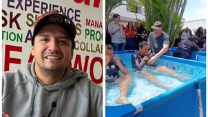 Reimond Manco se bautiza en iglesia cristiana y da testimonio / IG: roma7_17