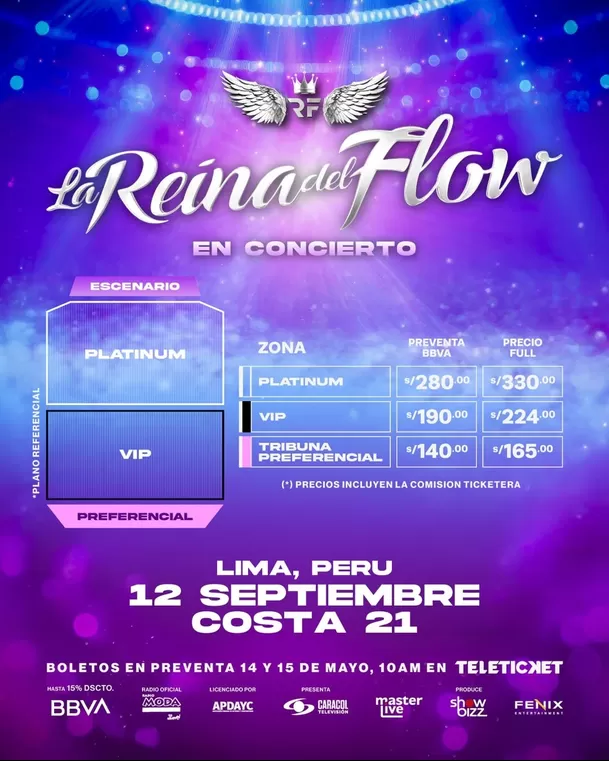 La Reina del Flow llega a Lima con show en Costa 21/ Foto: Instagram