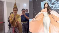 ¡Una reina! Luciana Fuster impactó en nuevo certamen con traje típico de Tailandia /Fotos: Instagram/Video: GrandTV