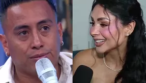 La cantante fue consultada por los rumores sobre su relación con Christian Cueva y aseguró que el tiempo demostrará si realmente están hechos el uno para el otro. Video: América TV