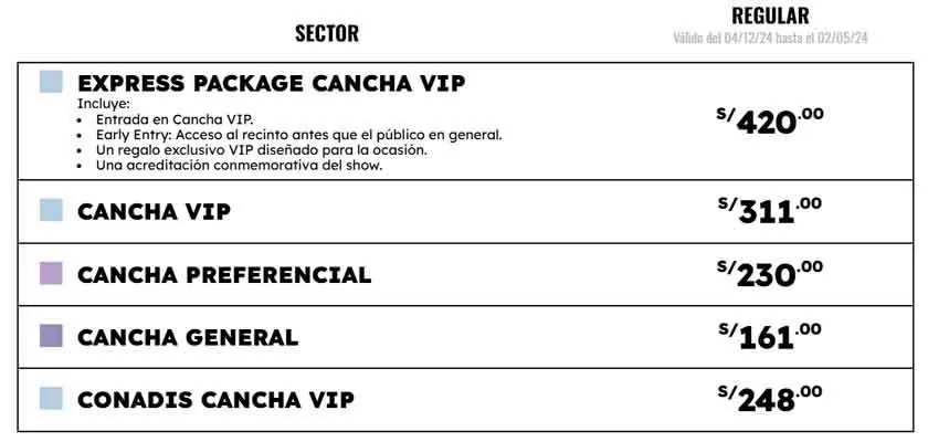 Precio de entradas para el concierto de Rels B en Lima para el 2025 / Teleticket