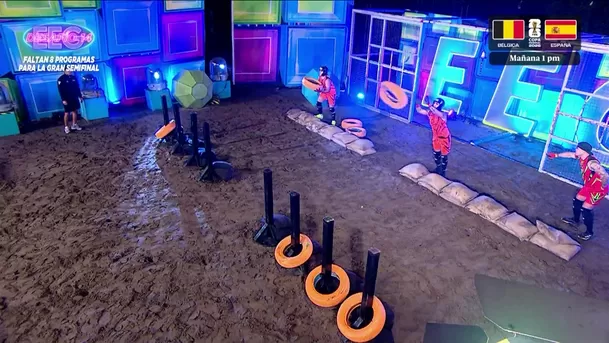 Paul Michael y Renato Rossini enfrentados en circuito de eliminación / AméricaTV Paul Michael y Renato Rossini enfrentados en circuito de eliminación / AméricaTV