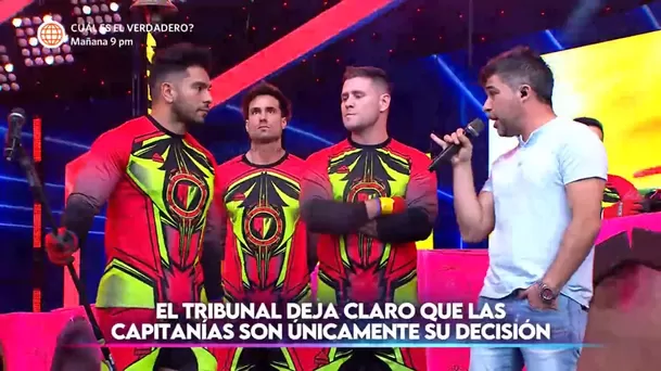 Renzo Schuller escogió a Pancho sobre Rafael como capitán de los combatientes. Fuente: AméricaTV