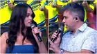 Renzo Schuller le recordó a Angie Arizaga que nació en Combate