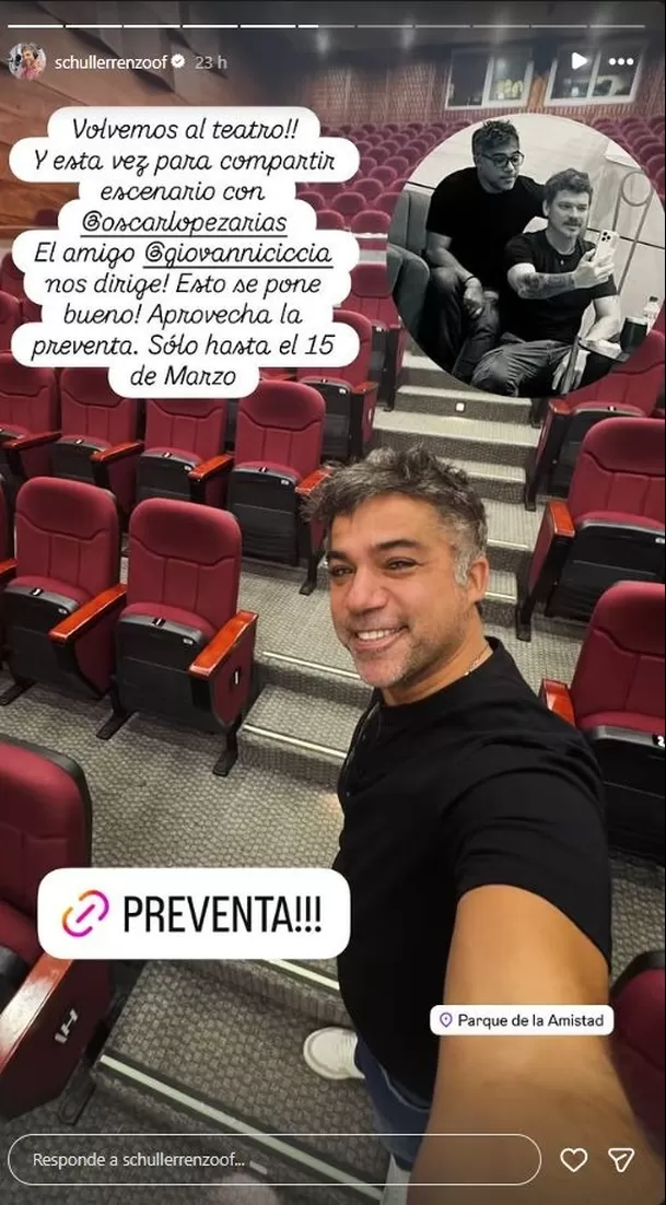 Renzo Schuller reapareció en redes sociales y contó qué proyecto lo mantiene ocupado tras su salida de Esto es Guerra. Video: Instagram