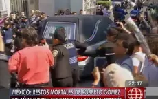 América Noticias en México: lo que no se vio del sepelio de 'Chespirito' - Noticias de sepelio