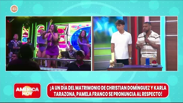 Edson Dávila revela el "dress code" de la boda de Christian Domínguez y Karla Tarazona / América Hoy Edson Dávila revela el "dress code" de la boda de Christian Domínguez y Karla Tarazona / América Hoy