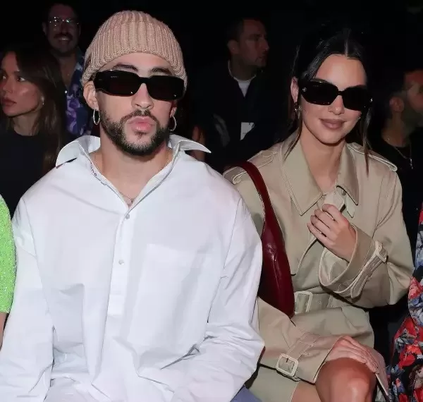 Kendall Jenner y Bad Bunny se separaron en diciembre tras menos de un año de relación. Fuente: AFP