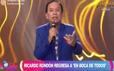 Ricardo Rondón volvió a EBDT y negó haberse contagiado de COVID-19 - Noticias de ebdt