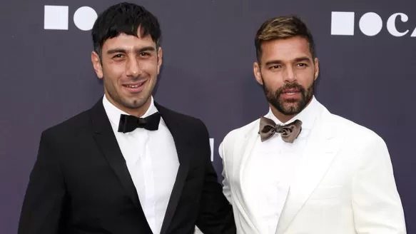 Ricky Martin y Jwan Yosef contrajeron matrimonio a inicios de 2018. Foto: AFP