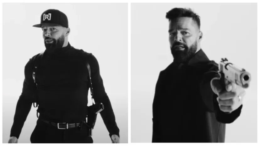 Ricky Martin criticado por sus fanáticos tras aparecer portando armas en videoclip