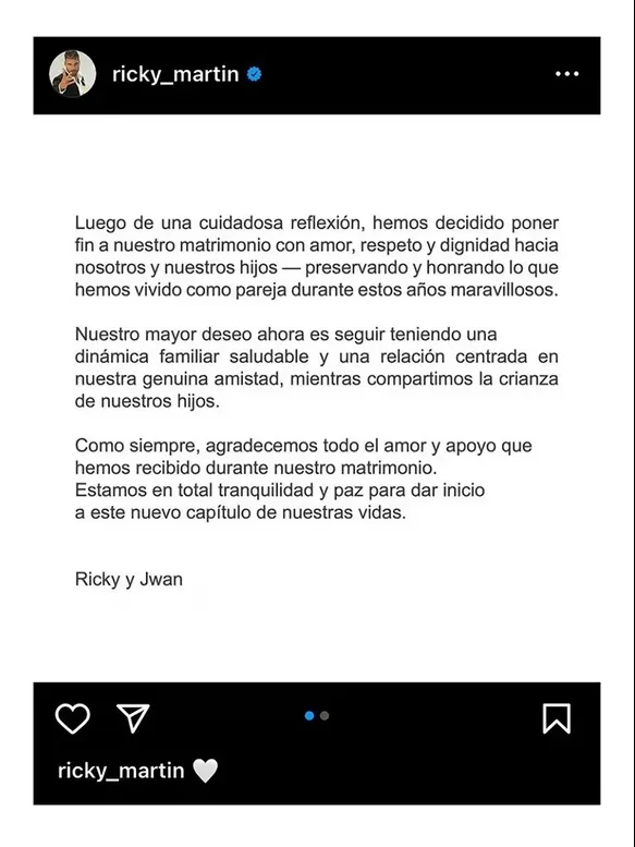 Ricky Martin y Jwan Yosef logran acuerdo de divorcio: ¿Qué pasará con la custodia de los hijos?