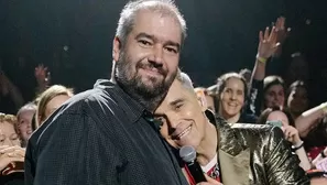 Robbie Williams se reencontró con el mismo fan 20 años después en un concierto (Instagram/robbiewilliams)