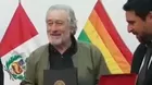 Robert de Niro recibió las llaves de la ciudad de Cusco y celebró con un chullo