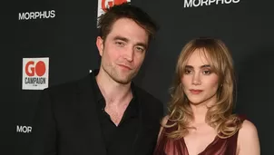 Robert Pattinson y Suki Waterhouse se lucieron con su bebé / AFP