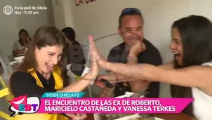 Maricielo Castañeda, Vanessa Terkes y Roberto Martínez. Foto y video: América Noticias