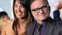 Susan Schneider junto al actor Robin Williams. Foto: CDN Colombia