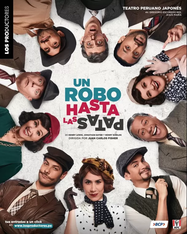 La obra 'Un robo hasta las patas' se estrenará este 28 de junio en el Teatro Peruano Japonés / Instagram