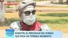 Robotín, el personaje del pueblo que pasa un terrible momento