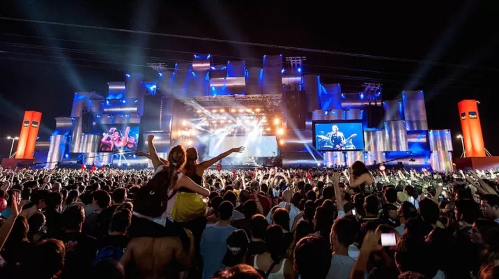 Rock in Río 2015 inició la celebración por sus 30 años. Foto: EFE Rock in Río 2015 inició la celebración por sus 30 años. Foto: EFE