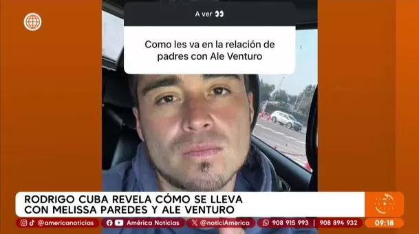 Foto que fue inicialmente compartida por Rodrigo Cuba. Foto: América TV