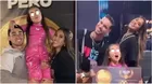 Rodrigo Cuba celebró triunfo de su hija con Melissa y Anthony