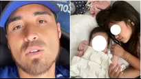 Rodrigo Cuba y sus hijas / Instagram