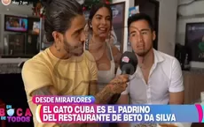 Rodrigo Cuba reaparece en inauguración de restaurante de Ivana Yturbe y Beto Da Silva  - Noticias de restaurante