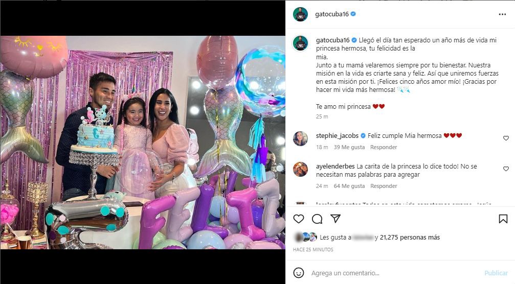  Rodrigo Cuba se amistó públicamente con Melissa Paredes y dedicó emotivo mensaje a su hija