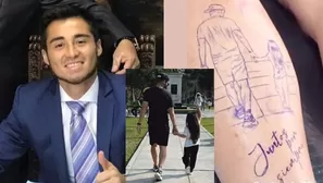 Gato Cuba se volvió a tatuar a su hija.