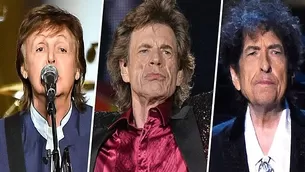 Rolling Stones, Paul McCartney y Bob Dylan juntos en concierto