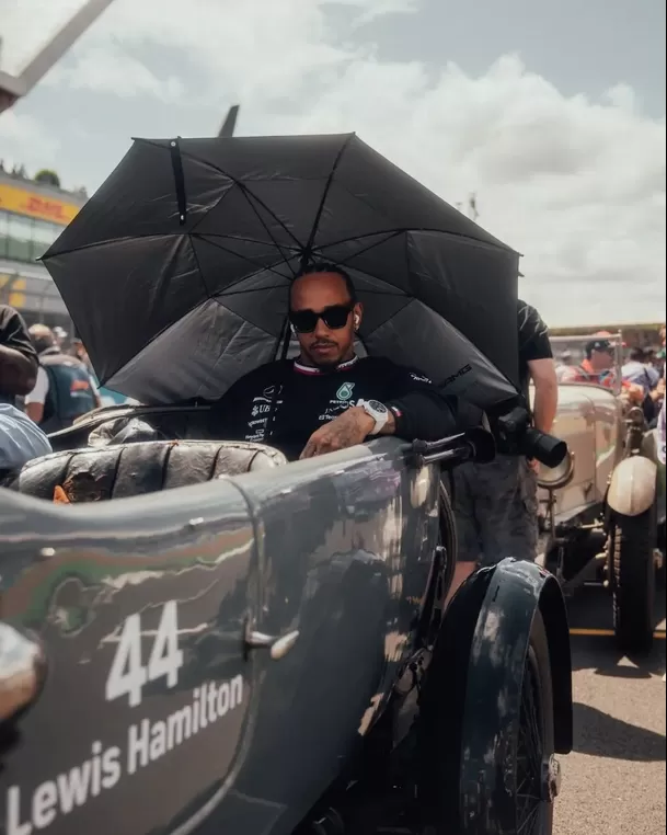 Lewis Hamilton obtuvo el tercer lugar en el Gran Prix en Londres / Foto: IG mercedesamgf1