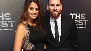 Antonella Roccuzzo y Lionel Messi 