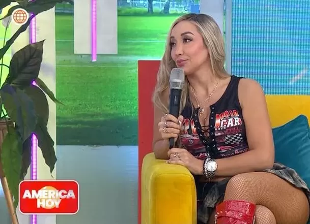 Romina Gachoy fue consultada por el regreso de Angie Jibaja al Perú / América Hoy