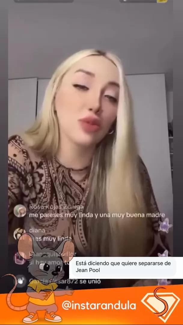 Romina Gachoy llora y revela crisis con Jean Paul Santa María / Instarandula Romina Gachoy llora y revela crisis con Jean Paul Santa María / Instarandula