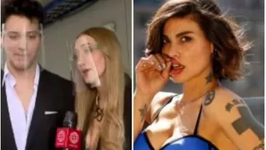 La modelo uruguaya y su pareja Jean Paul Santa María no quieren tener problemas con Angie Jibaja 