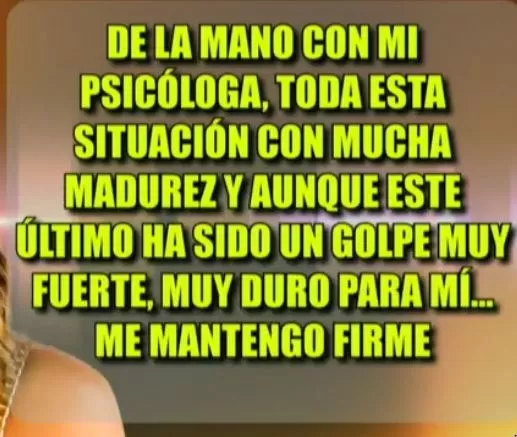 Rosa Fuentes indicó que para ella ha sido un golpe muy duro lo que ha vivido enlos últimos meses/Foto: 'América Hoy'