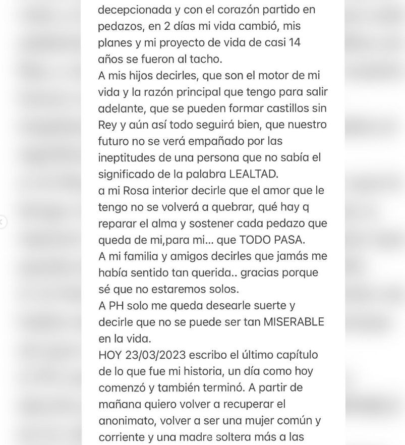 Rosa Fuentes llamó “miserable” a Paolo Hurtado y reveló que futbolista iba a organizar fiesta para su aniversario