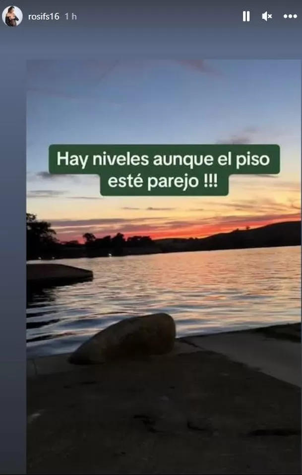 Lapidario mensaje de Rosa Fuentes en respuesta al comunicado de Jossmery Toledo/Foto: Instagram Lapidario mensaje de Rosa Fuentes en respuesta al comunicado de Jossmery Toledo/Foto: Instagram