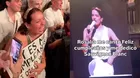 Rosalía cantó 'Feliz cumpleaños' a ilustradora peruana en show
