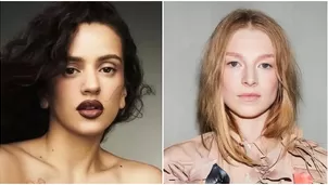 Rosalía confirmó romance con la actriz Hunter Schafer. Fuente: Instagram