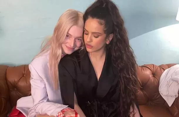 Rosalía se pronunció por primera vez sobre la relación que tuvo con Hunter Schafer. Fuente: Instagram