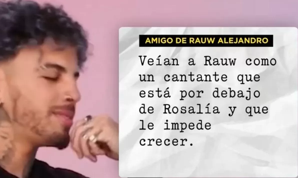 Declaración del amigo de Rauw Alejandro para programa 'Socialité''/ Foto: Socialité