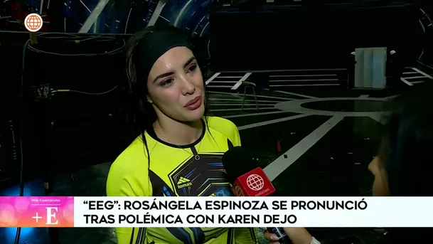 Rosángela Espinoza resaltó el respaldo de Patricio Parodi tras polémico momento con Karen Dejo / Más Espectáculos