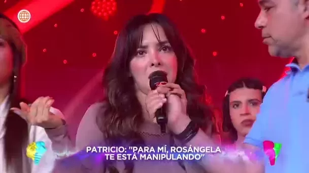 Rosángela Espinoza afirma que Patricio Parodi está "celoso" de Kevin Díaz / Captura Rosángela Espinoza afirma que Patricio Parodi está "celoso" de Kevin Díaz / Captura