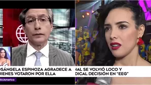 Figuras de América TV también opinaron sobre la polémica entre 'Michi' y Rosángela (Foto: América TV)