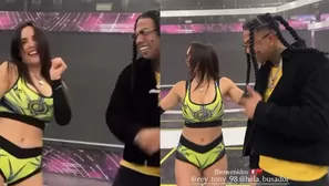 Rosángela Espinoza se robó las miradas con sensual baile de reparto en EEG. Video: Instagram @rosangelaeslo